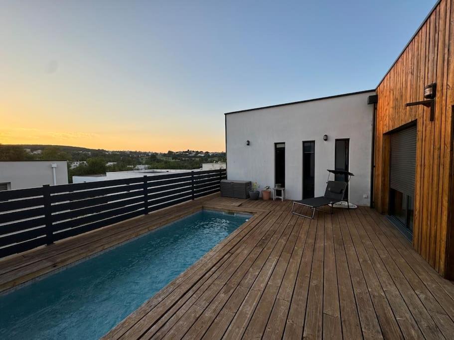 Luxury Villa With Pool And View Juvignac Exterior foto
